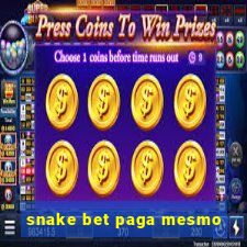 snake bet paga mesmo